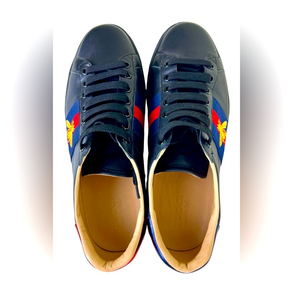 GUCCI MEN’S ACE SNEAKERS WITH EMBROIDERY - Picture 6 of 10